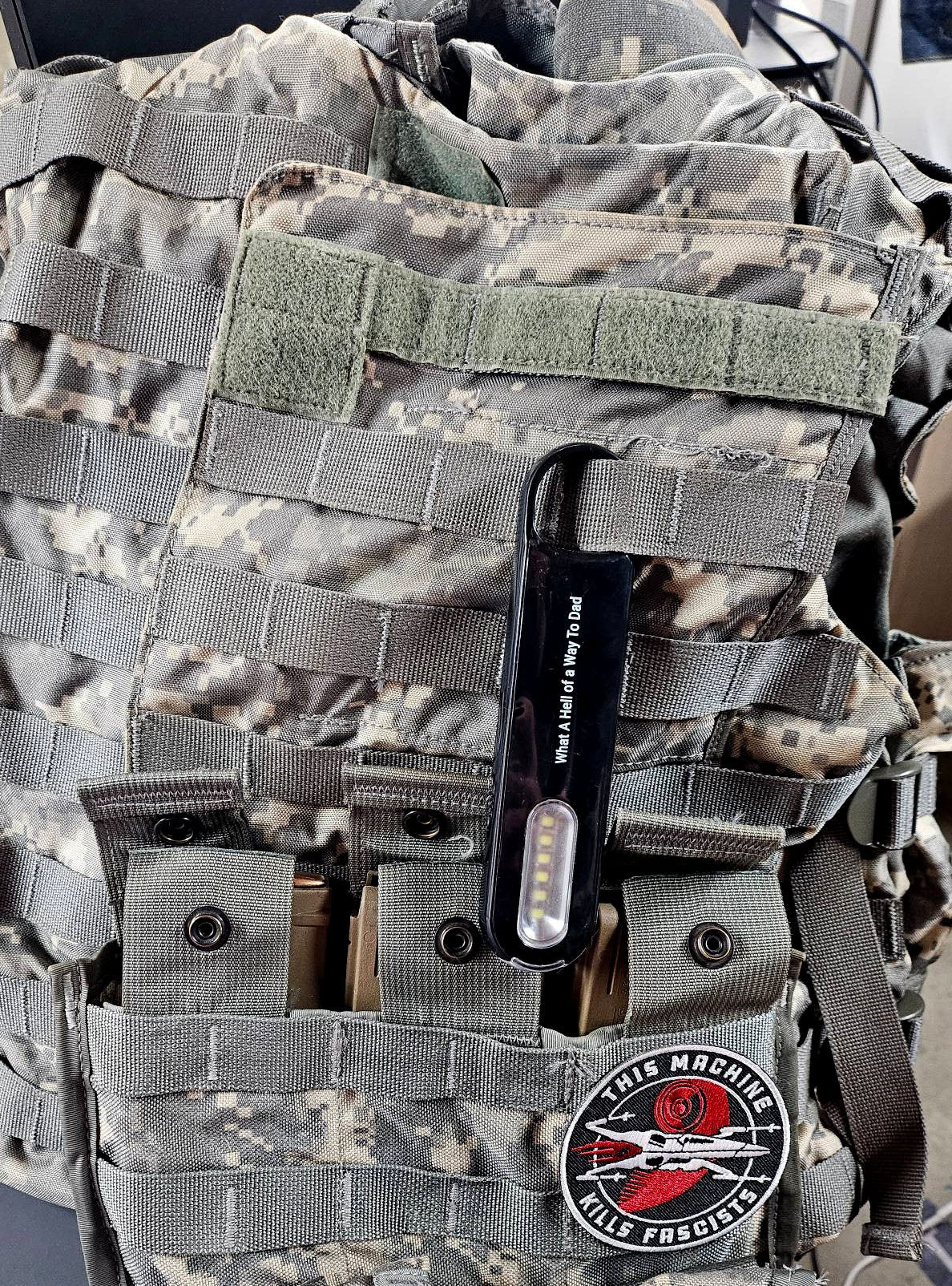 What a Hell of a Way to Dad Flashlight