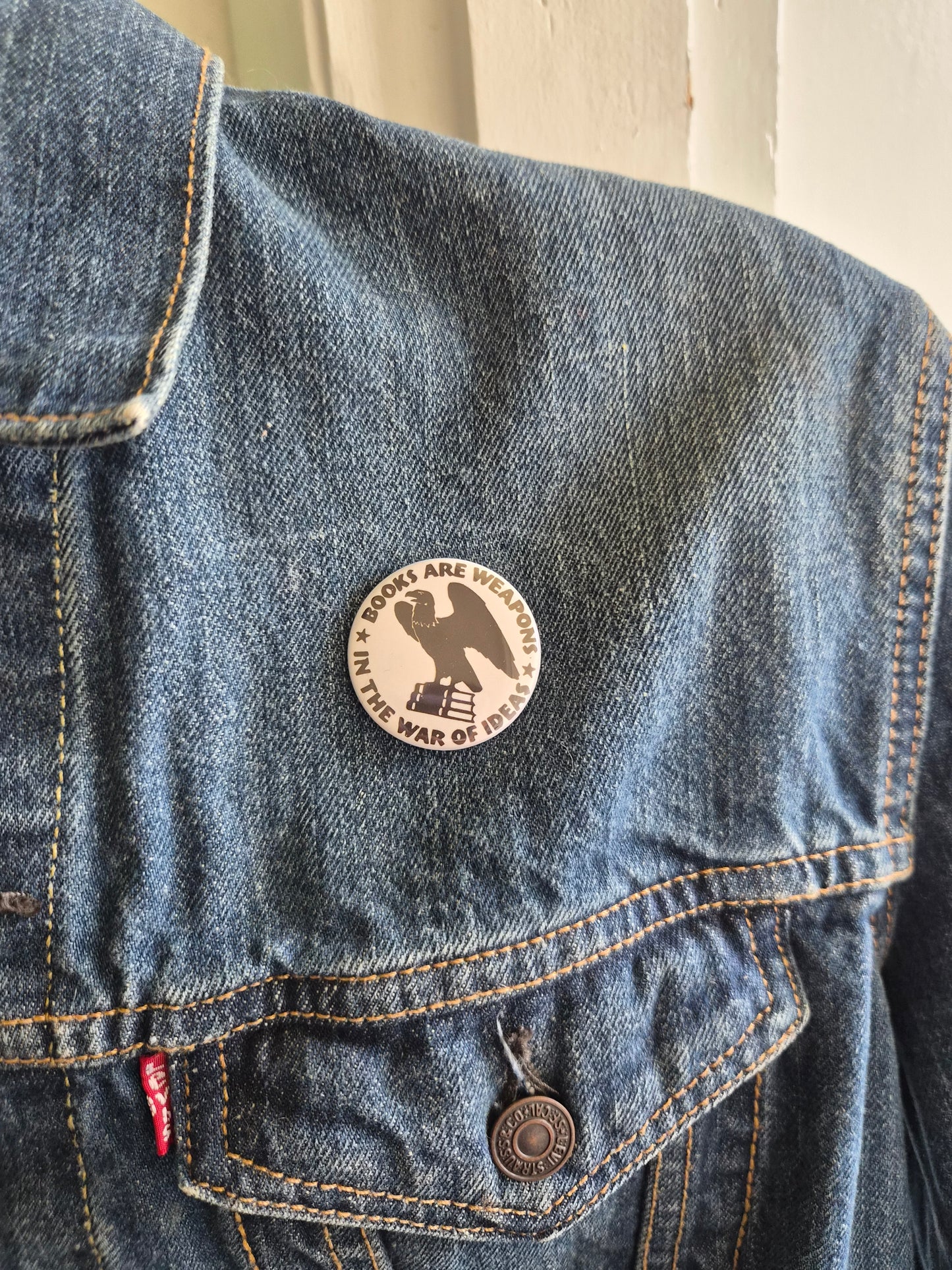 Books are weapons button