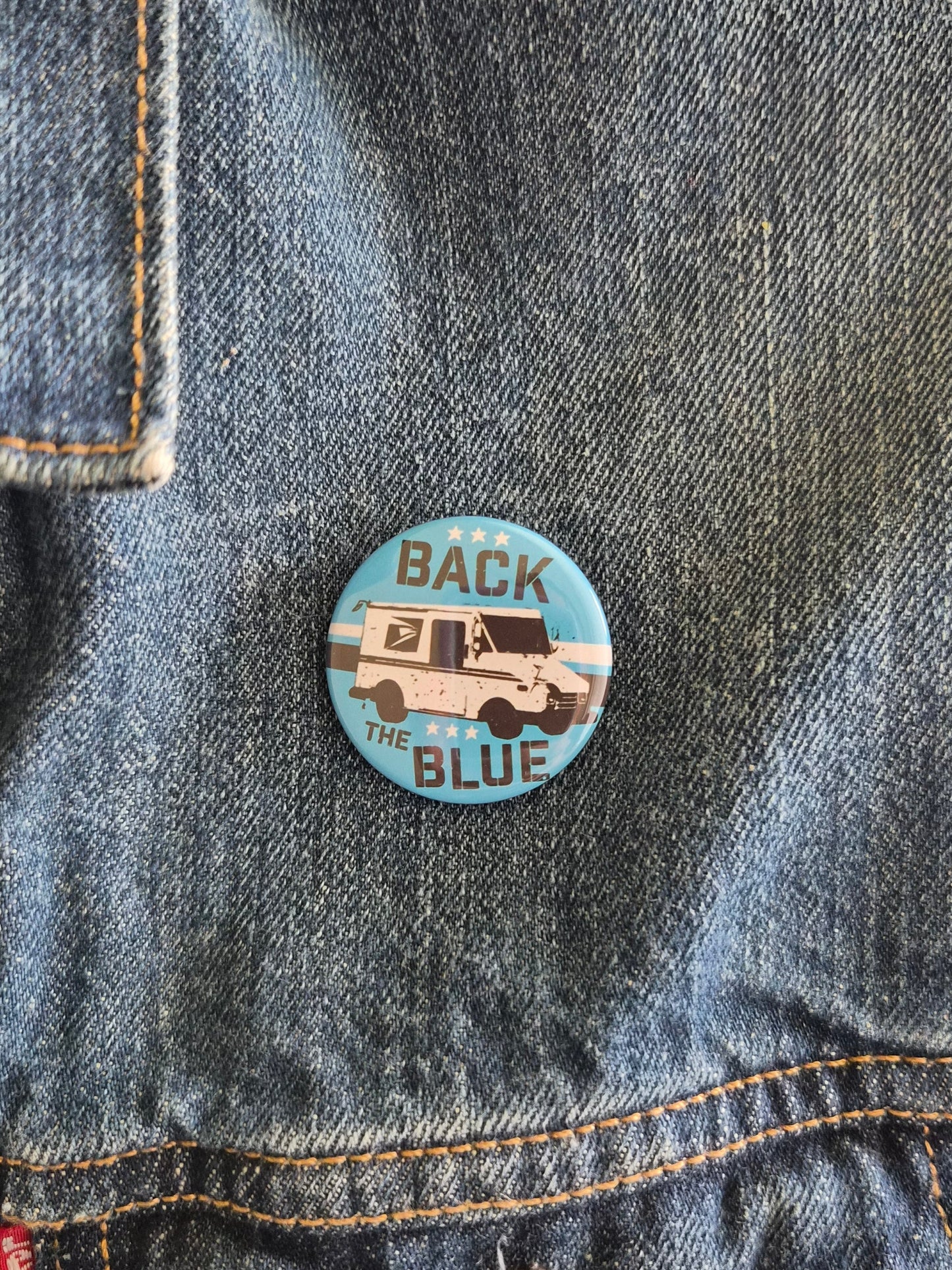 Back the Blue button
