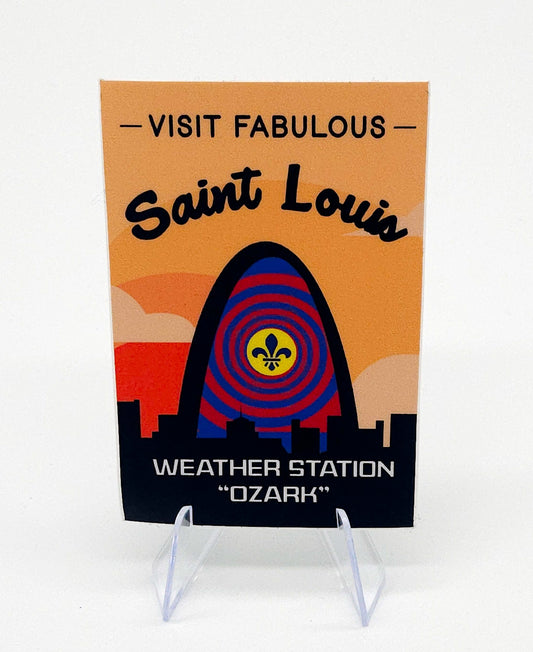 Stl Weather Machine (sticker)