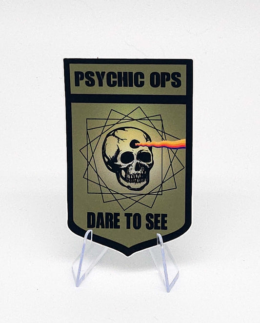 Psychic ops sticker