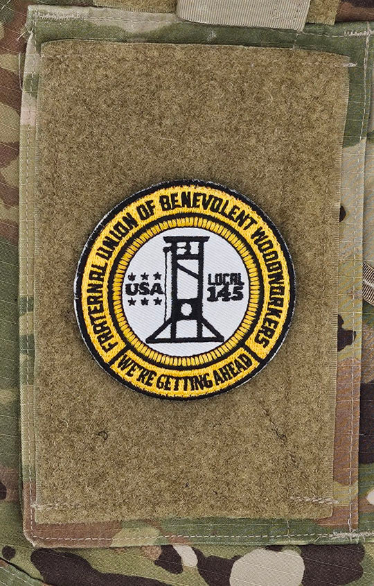 Fraternal order of woodworkers (velcro patch)