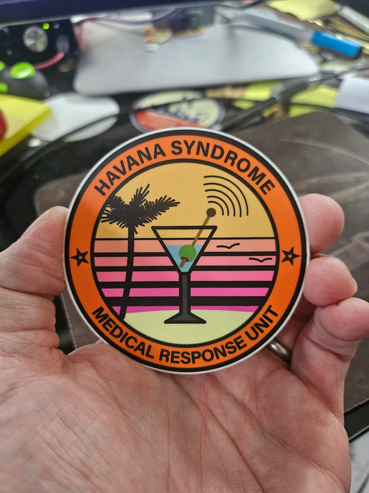 Havana Syndrome sticker