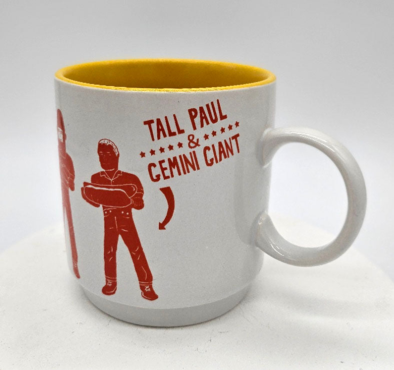 Tall Paul and the Gemini Giant mug