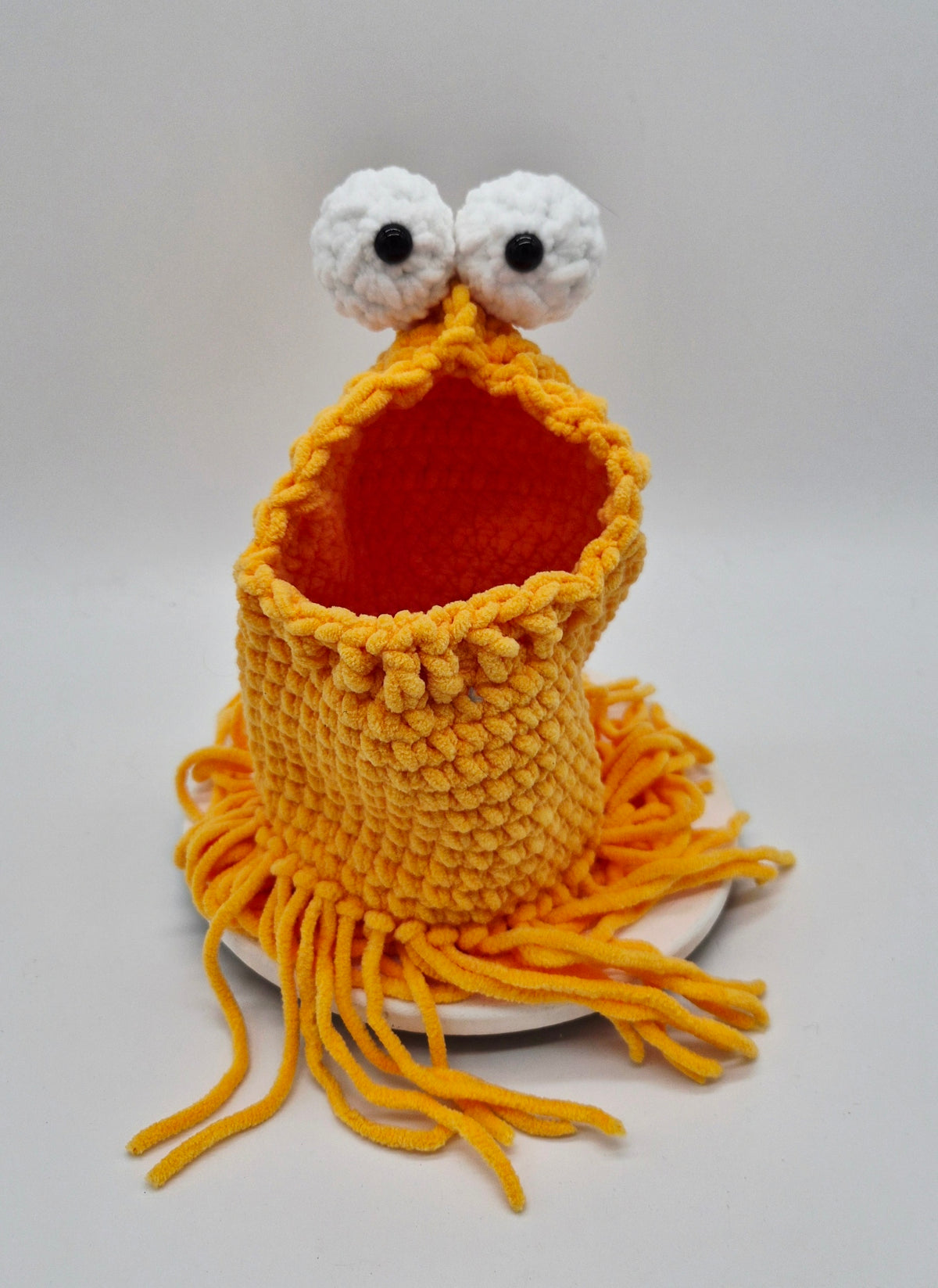 Handmade Yip Yip Martian bags with drawstring