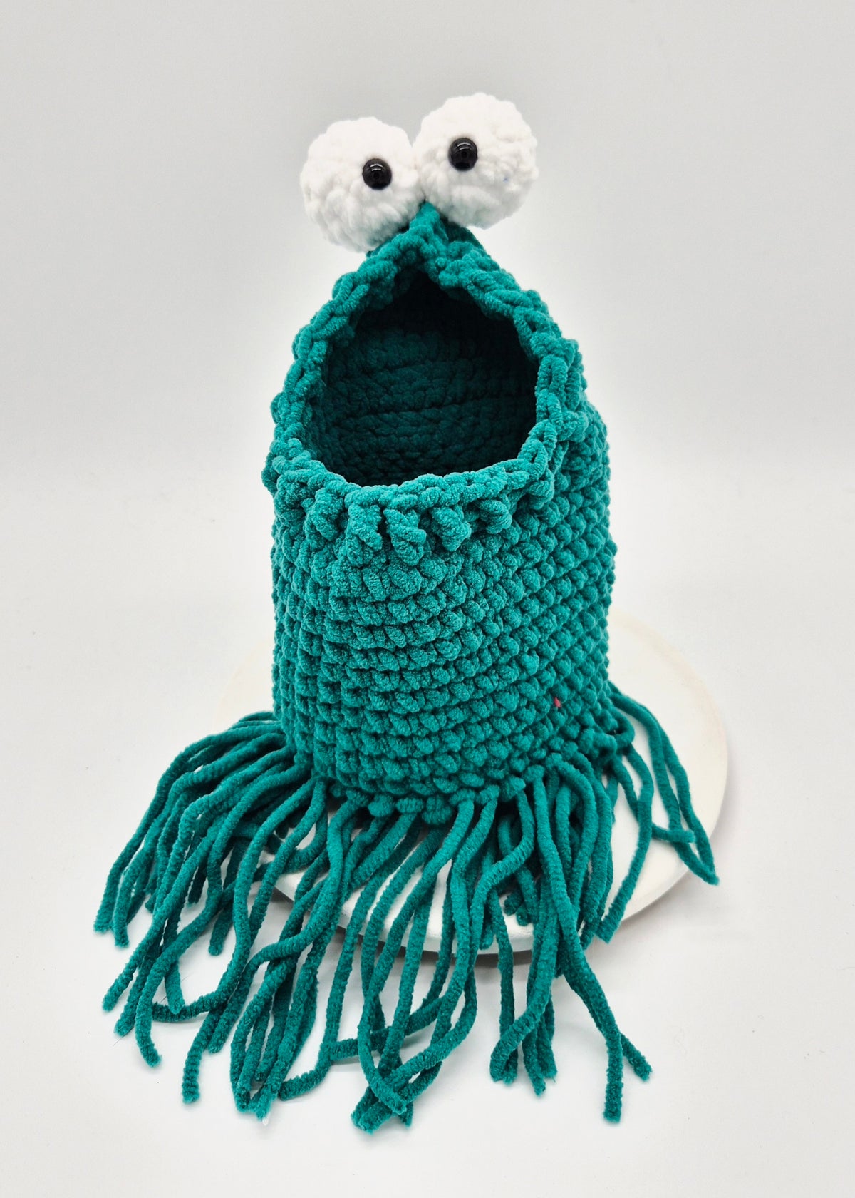 Handmade Yip Yip Martian bags with drawstring