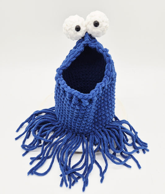 Handmade Yip Yip Martian bags with drawstring