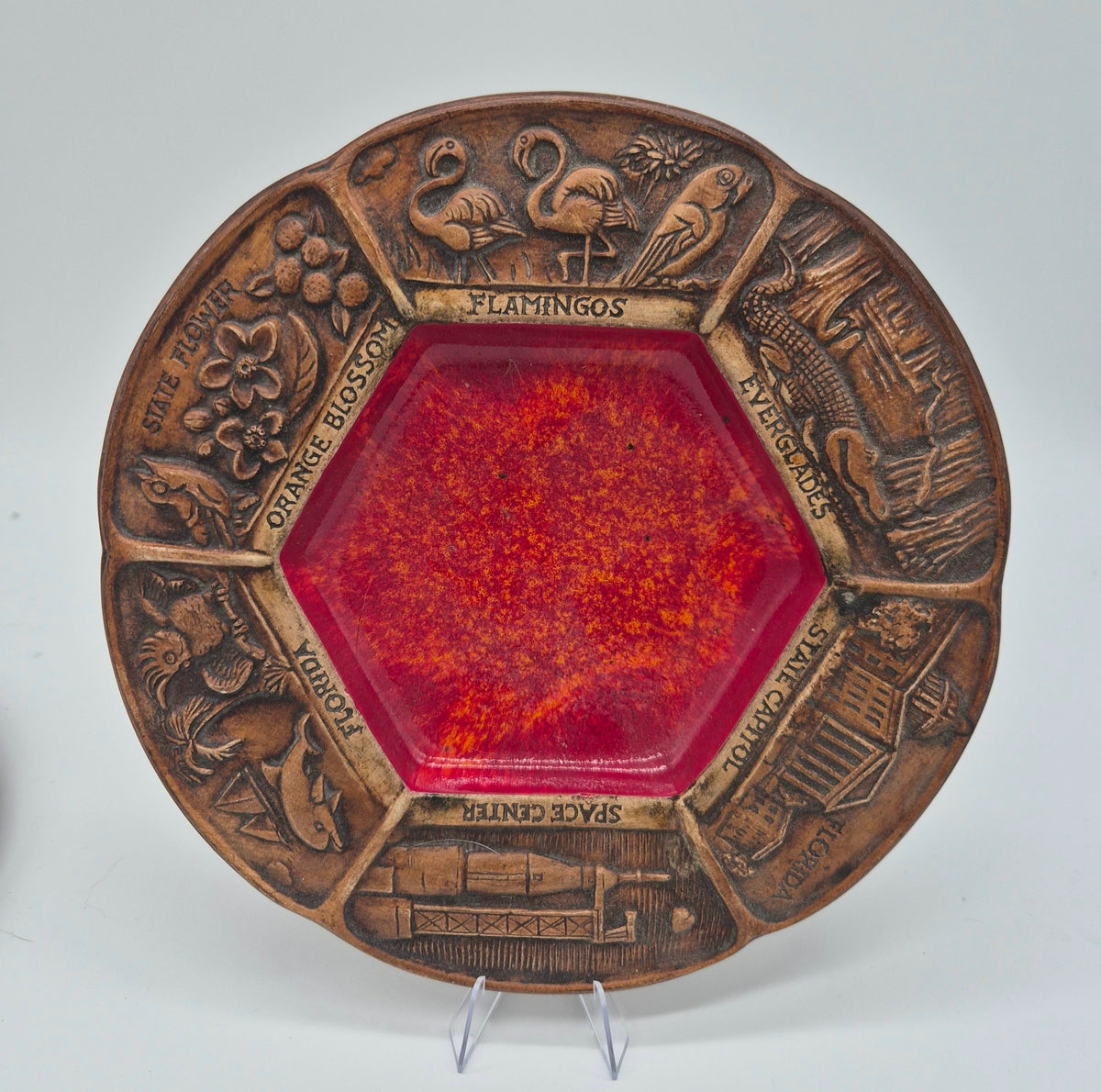 Florida trinkets tray