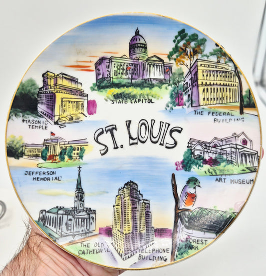 St Louis decorative plate