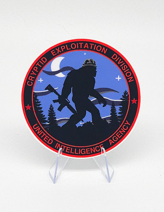 Cryptid Exploitation Ground Forces (sticker)