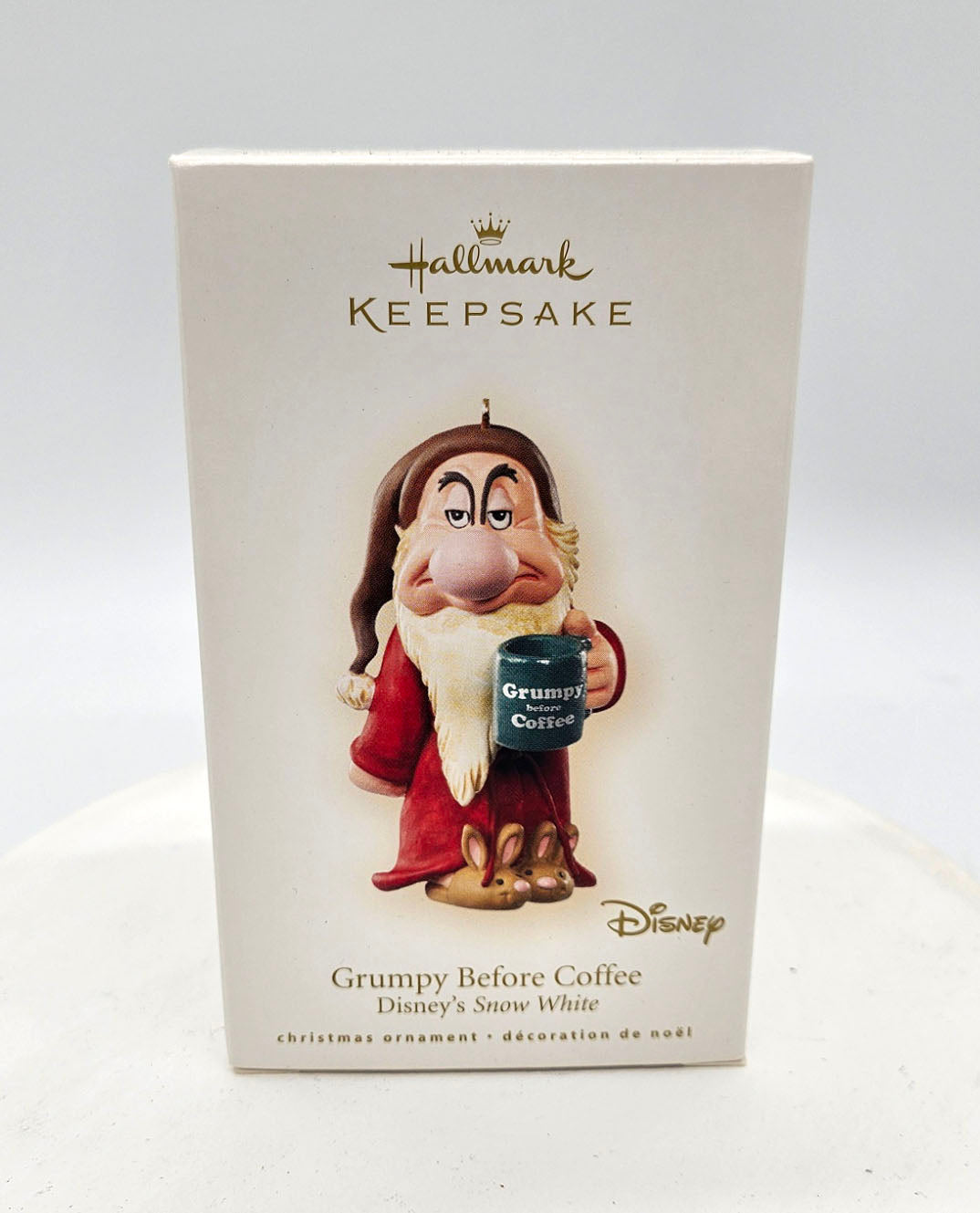 Grumpy before my coffee Hallmark Keepsake Ornament