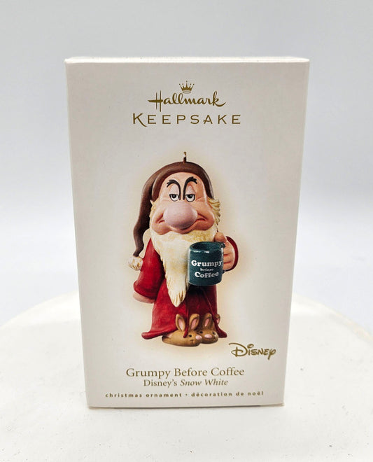 Grumpy before my coffee Hallmark Keepsake Ornament