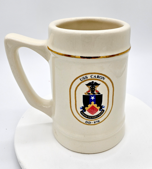 USS Caron mug