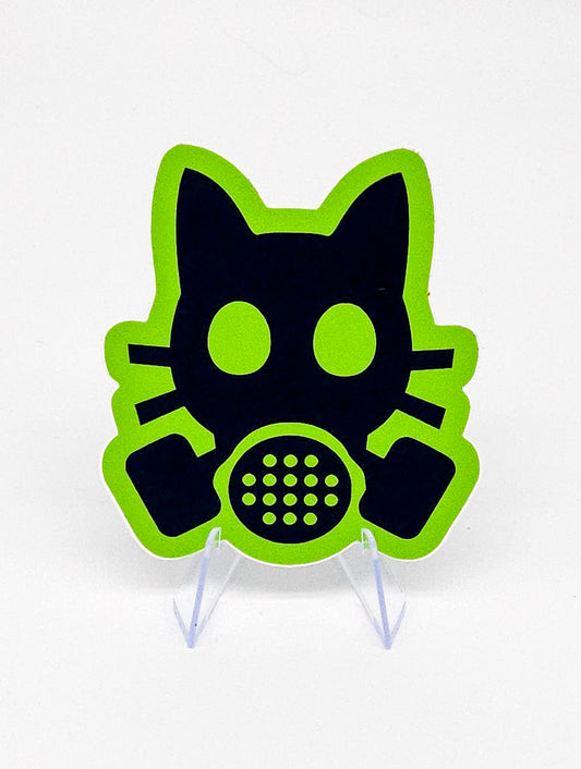 Raycat Green (sticker)