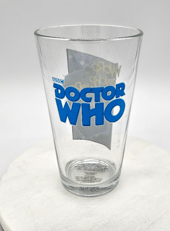 TARDIS pint glass