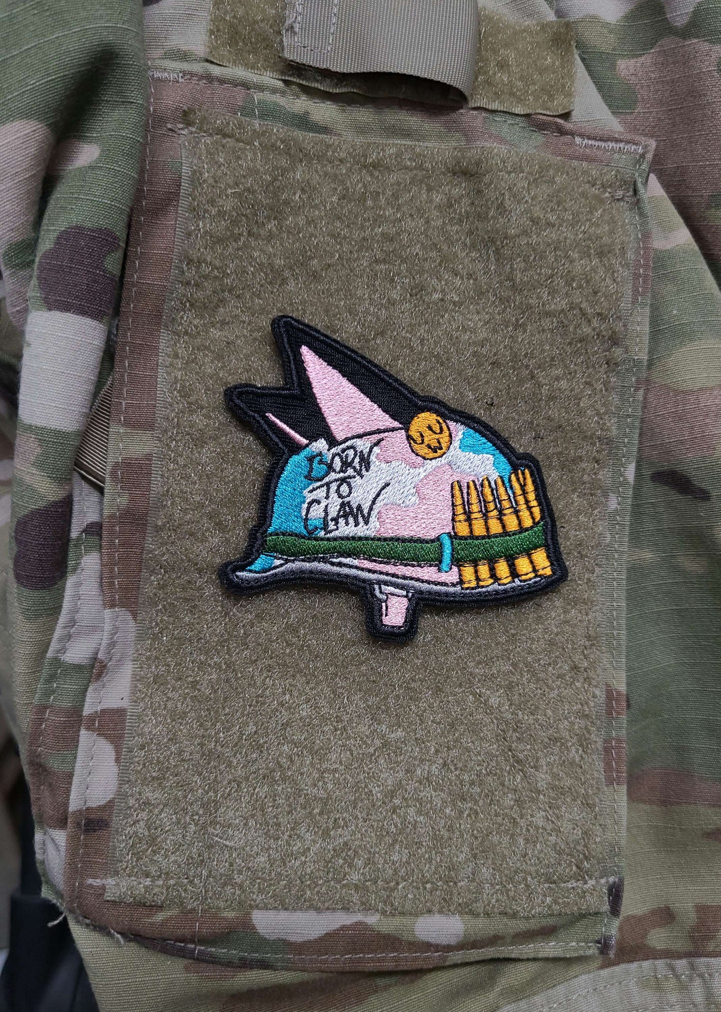 Born to Claw (velcro patch)