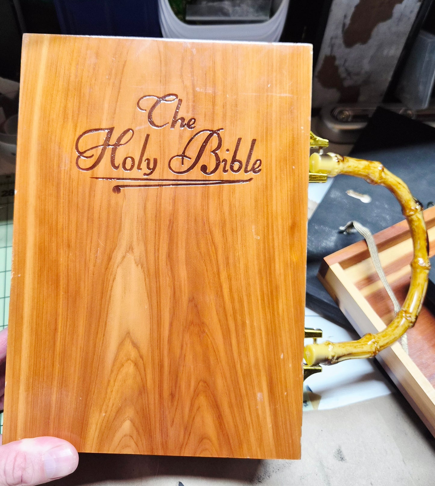Bible box purse