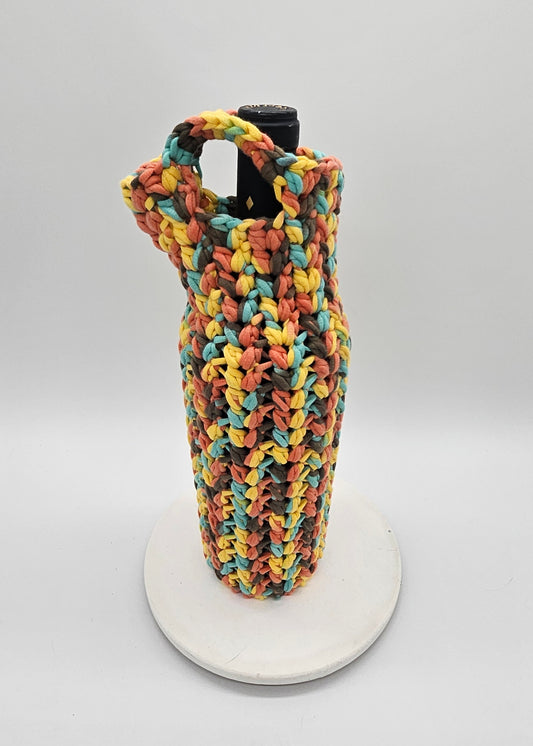 Wine bottle carriers