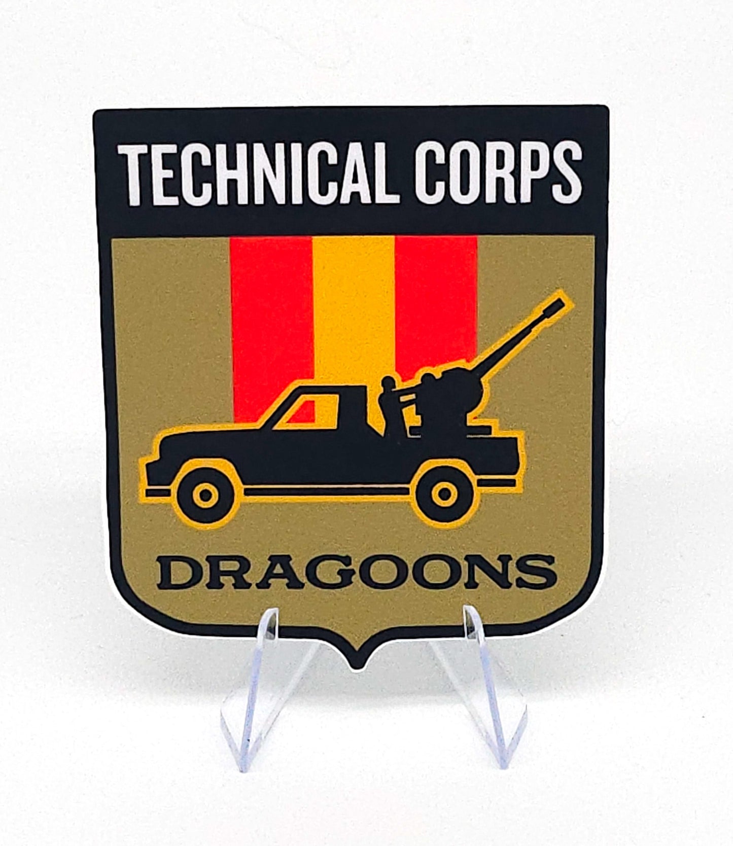 Technical Corps Dragoons (sticker)